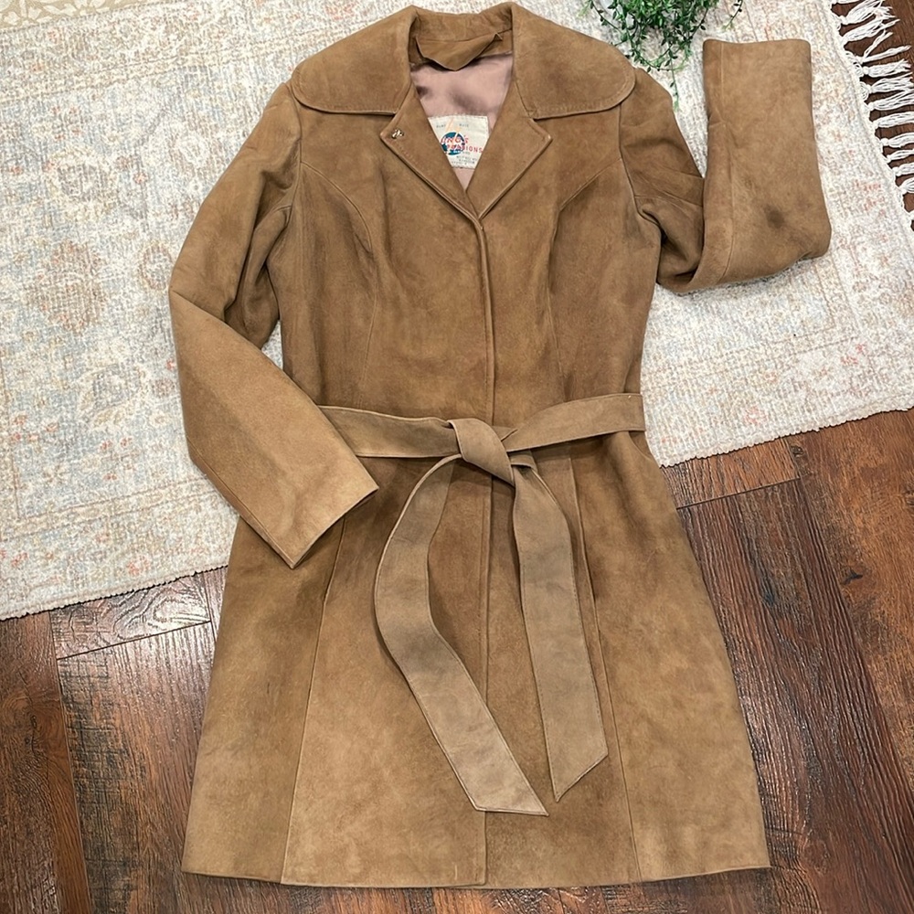 Vintage Young’s Fashion leather coat